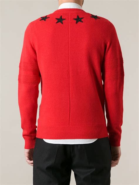 red givenchy sweater|givenchy sweaters for men.